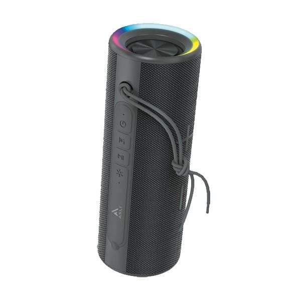 مكبر صوت من أسلي جلوبال لاسلكي محمول | رمادي مكبر صوت من أسلي جلوبال لاسلكي محمول | رمادي